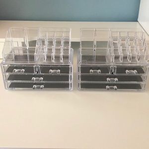 ✨Acrylic makeup storage with drawers✨